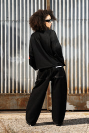 Polo Longsleeve "RUDEBOY LDN" 12 Black