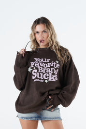 Knitwear "THE NOISE" Fav Brands Brown/Pink