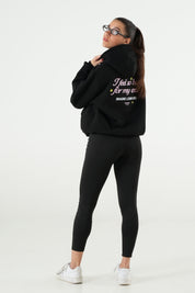Hoodie "B12LAB" MyExes Black/Pink