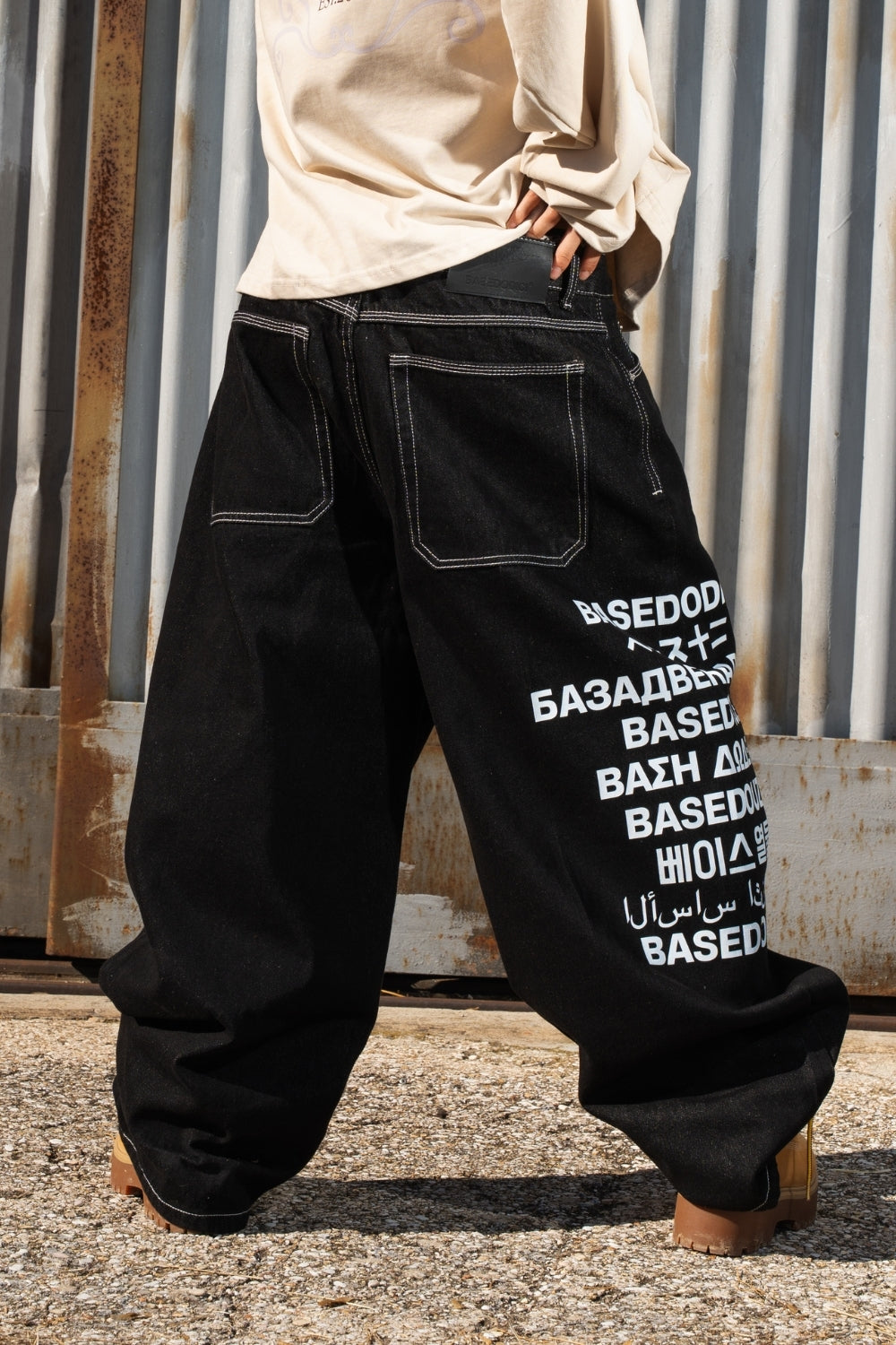 Bigall Denim “NEW MONEY” Worldwide Black Raw