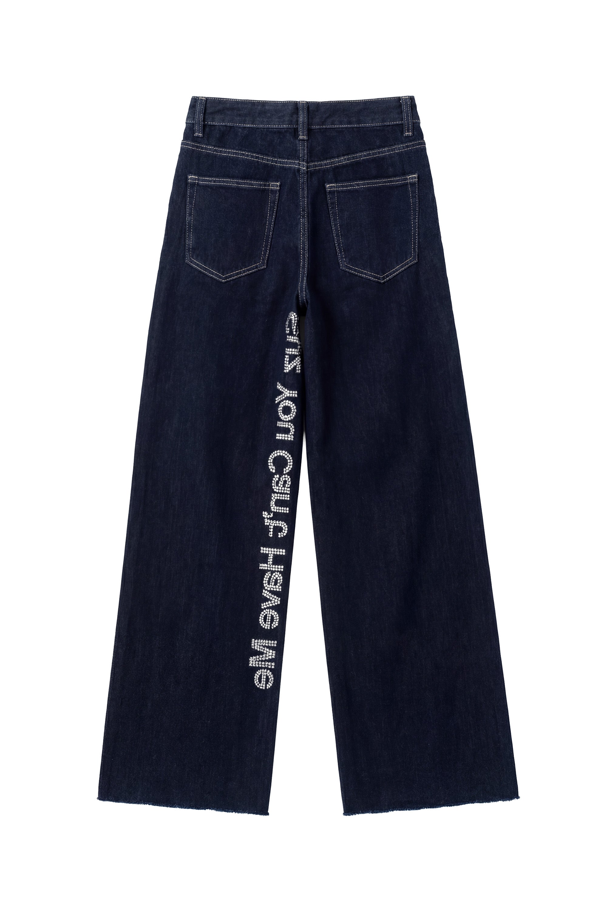 Bigall Denim "SANTA" CuzYouCan't Dark Blue/Glitter