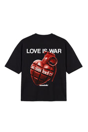 T-Shirt "VALENTINE" LoveIsWar Black