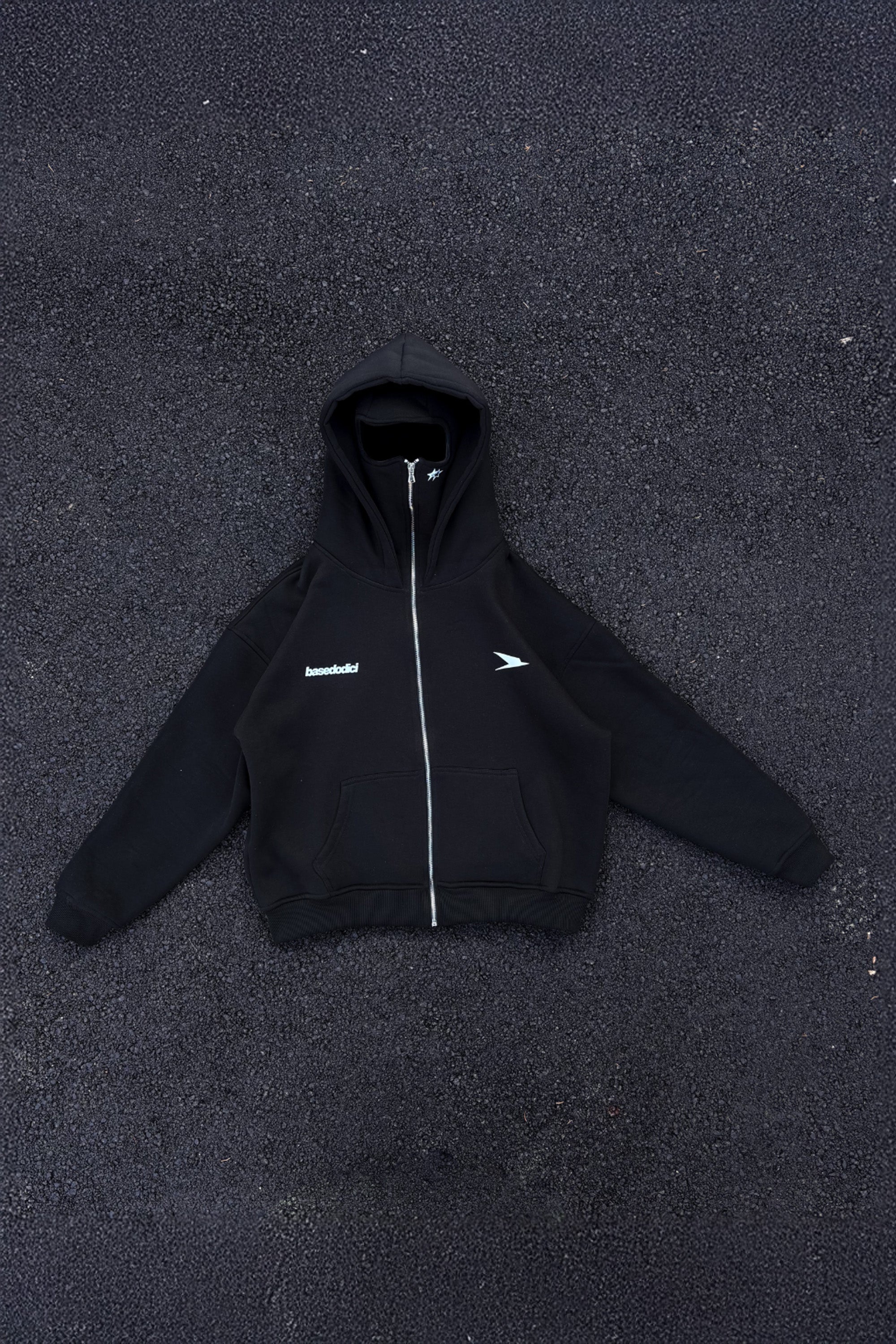 Full Zip "2FAST" Racing Black 