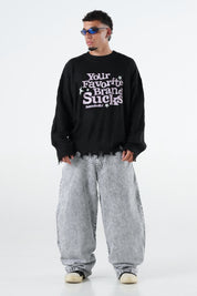 Knitwear "THE NOISE" Fav Brands Black/Pink