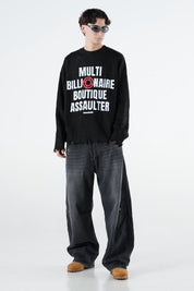 Knitwear "THE NOISE" Billionaire Black/White