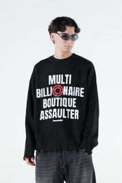 Knitwear "THE NOISE" Billionaire Black/White