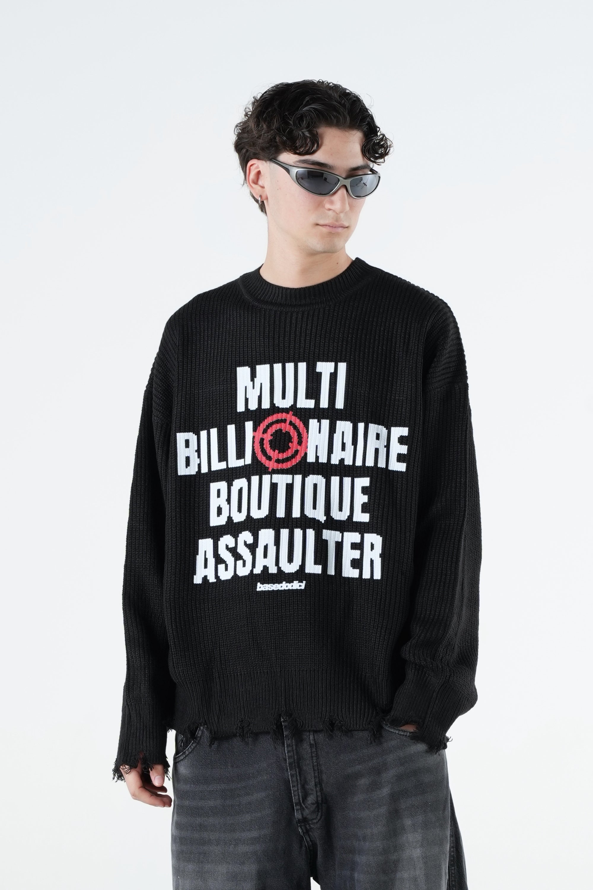 Knitwear "THE NOISE" Billionaire Black/White