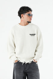 Knitwear "AMMO" CHI’T’SAP White/Black