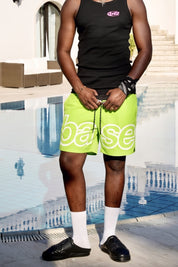 Swim Short "SUMMER CLUB" BASE Green/White