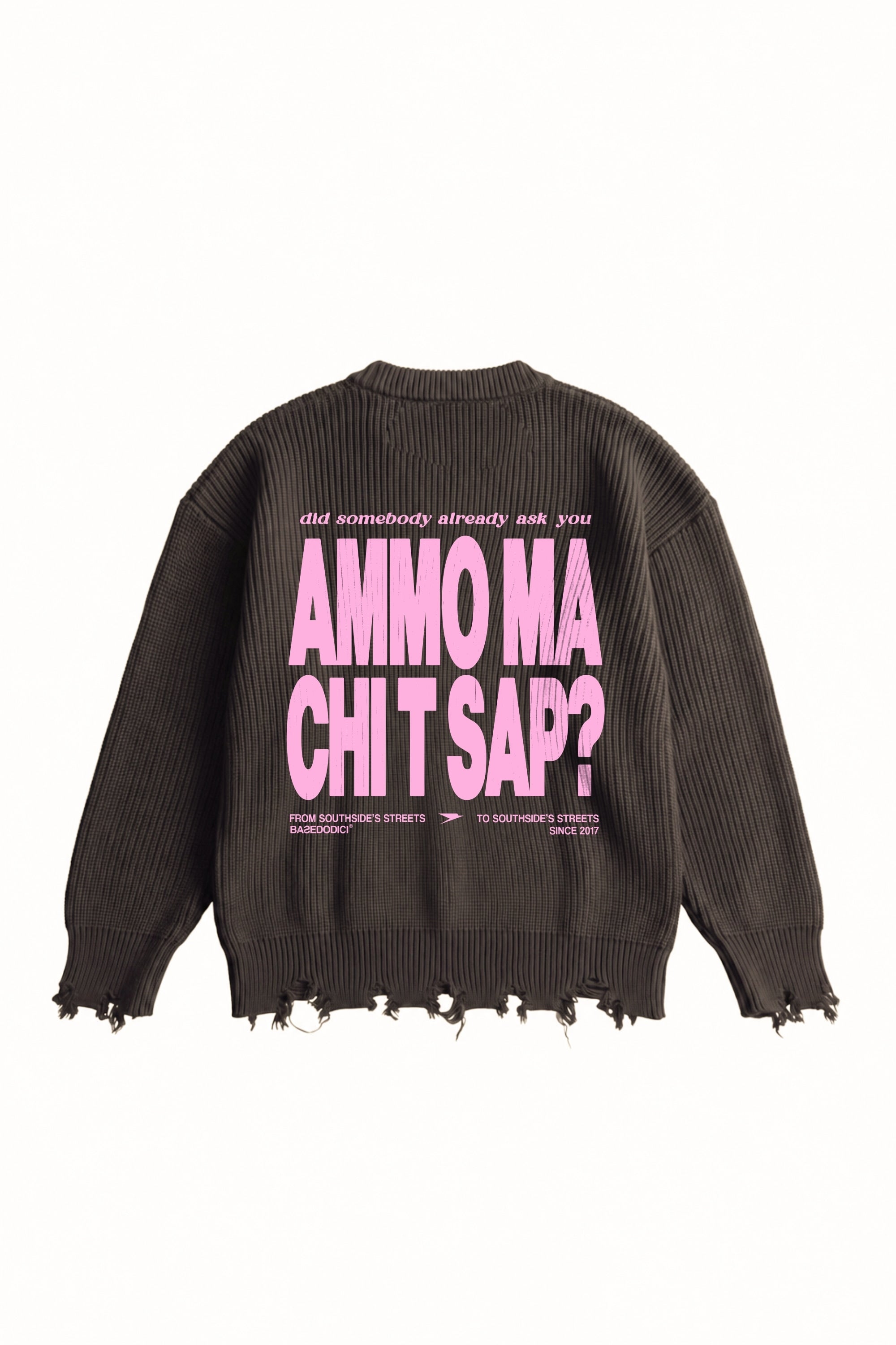 Knitwear "AMMO" CHI’T’SAP Brown/Pink