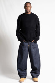 Look "RUDEBOY LDN" Knit Shoulder Logo