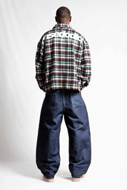 "RUDEBOY LDN" Bigall Denim Blue Raw