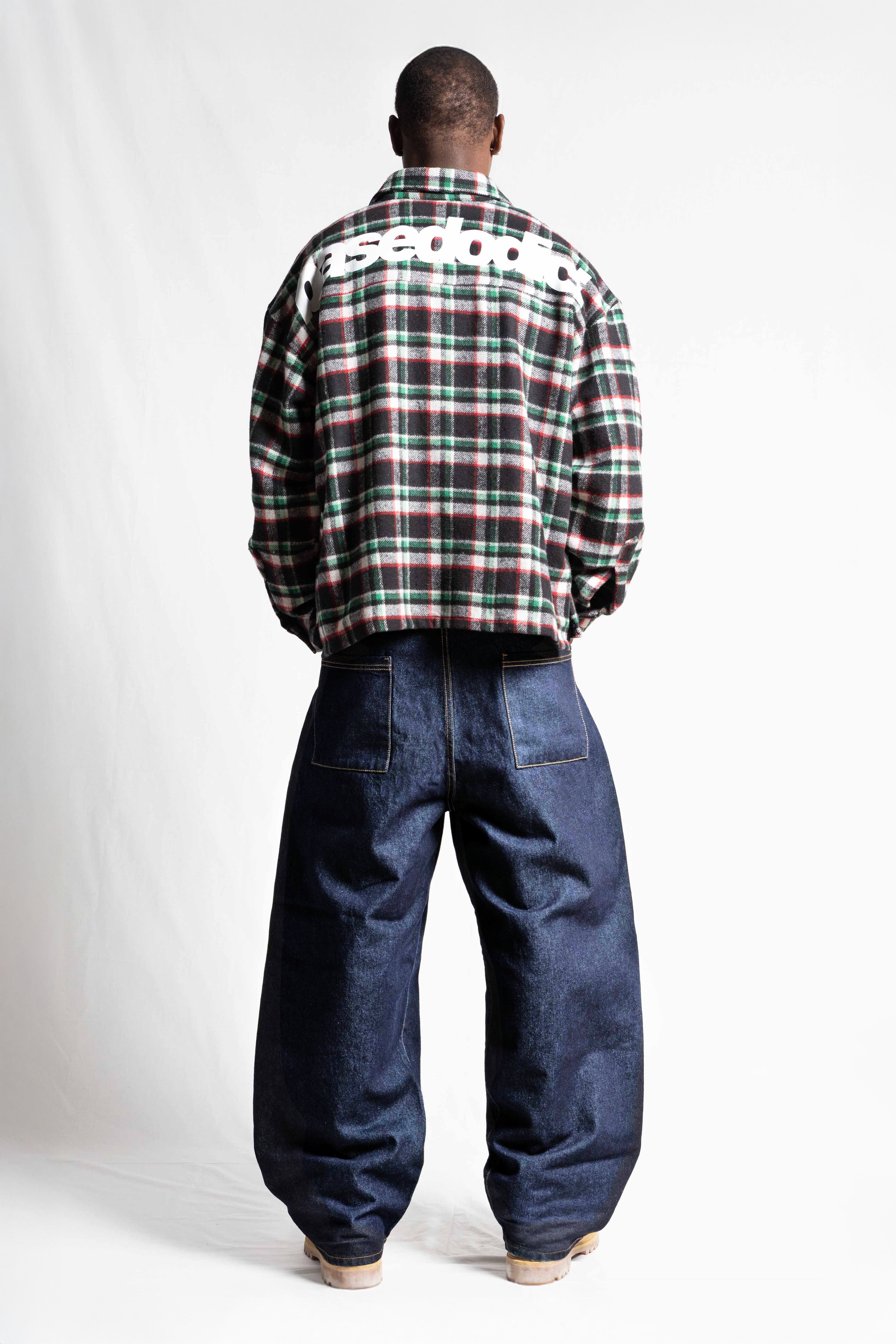 "RUDEBOY LDN" Bigall Denim Blue Raw