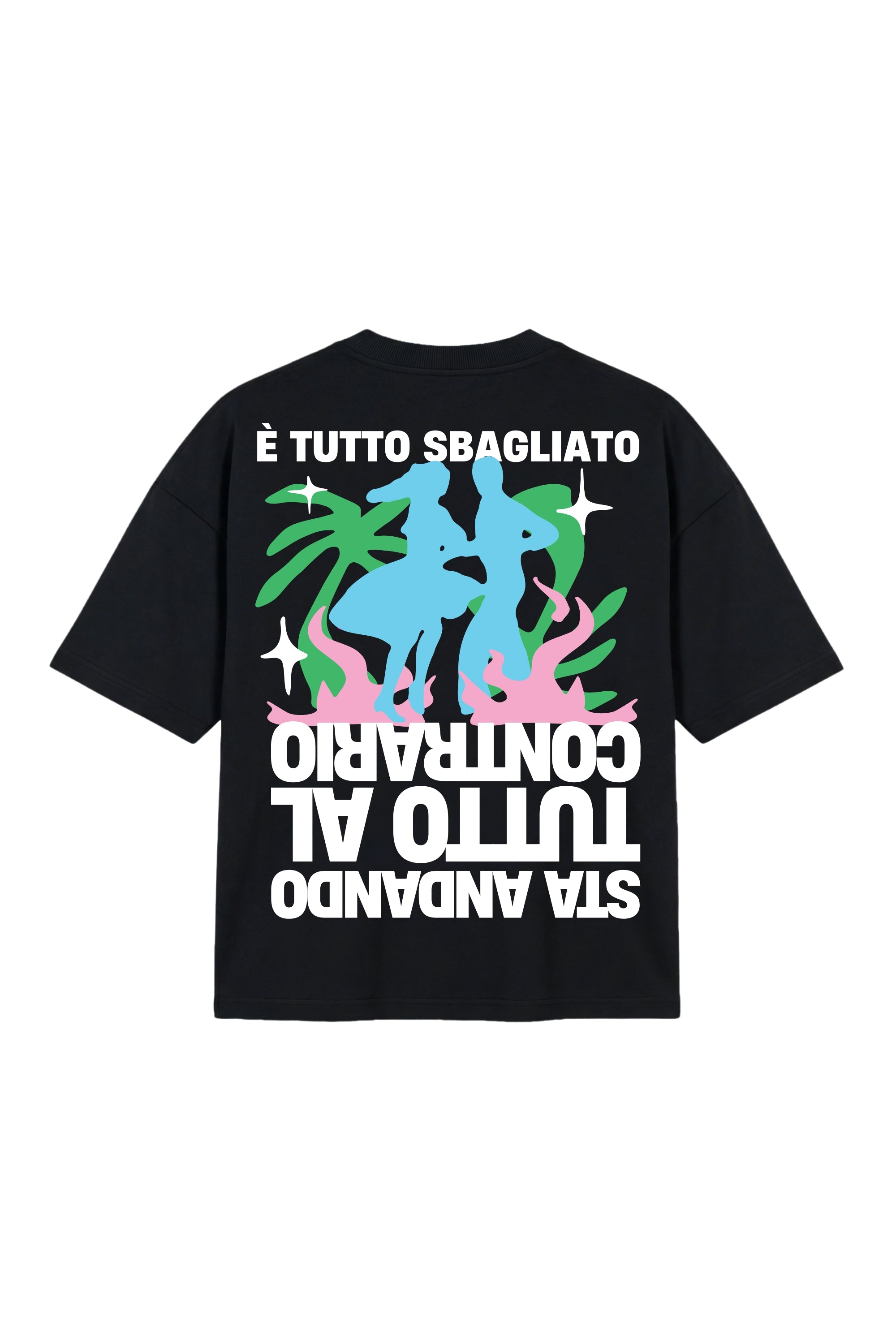 "SAMURAIJAYxBASEDODICI" Merengue Tee Black