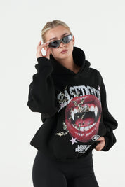 Hoodie "B12LAB" LoveBite Black
