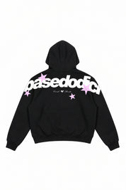 Hoodie "THE NOISE" BackLogoStars Black/White