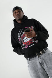 Hoodie "B12LAB" BiteTheDust Black