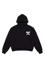Hoodie "THE NOISE" BackLogoStars Black/White