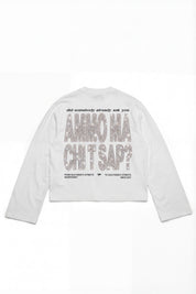 Longsleeve "AMMO" CHI'T'SAP White/Grillz