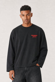 Longsleeve "VIRAL EDIT" ViveFeliz Black/Red