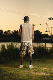 Tank Mesh "RIVIERA" Base White