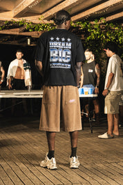 Jorts "RIVIERA" Logo Brown/Pink
