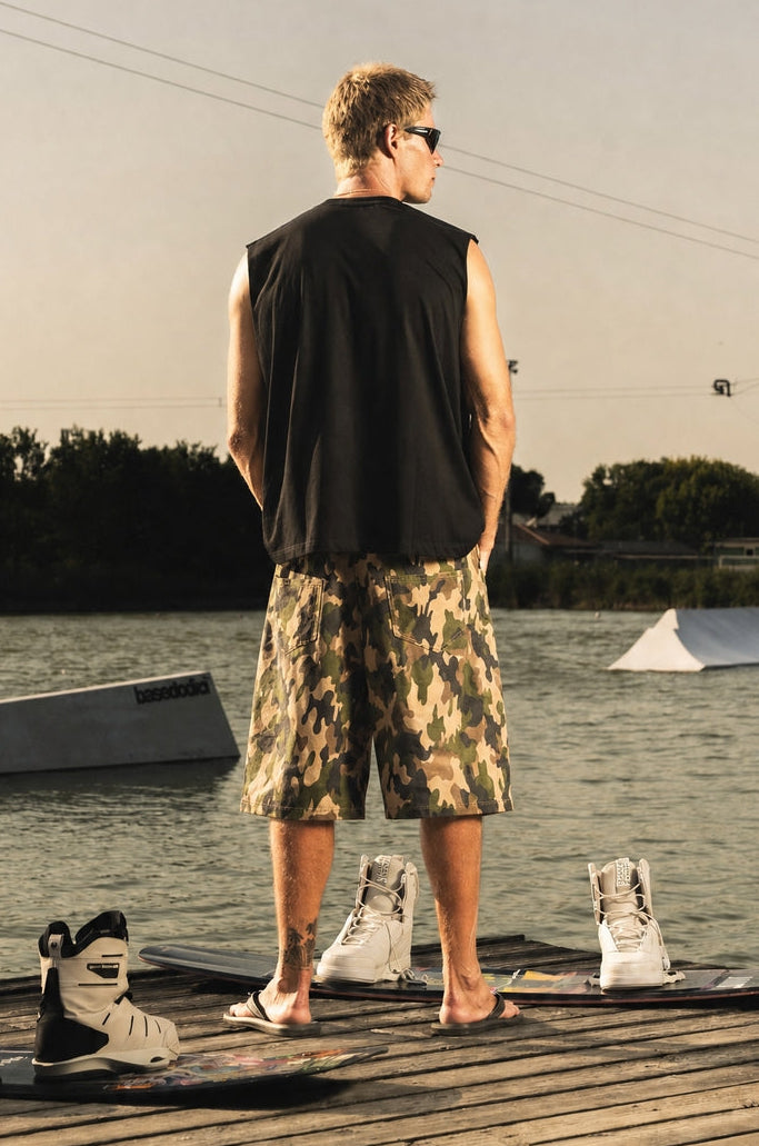 Jorts "RIVIERA" Camo