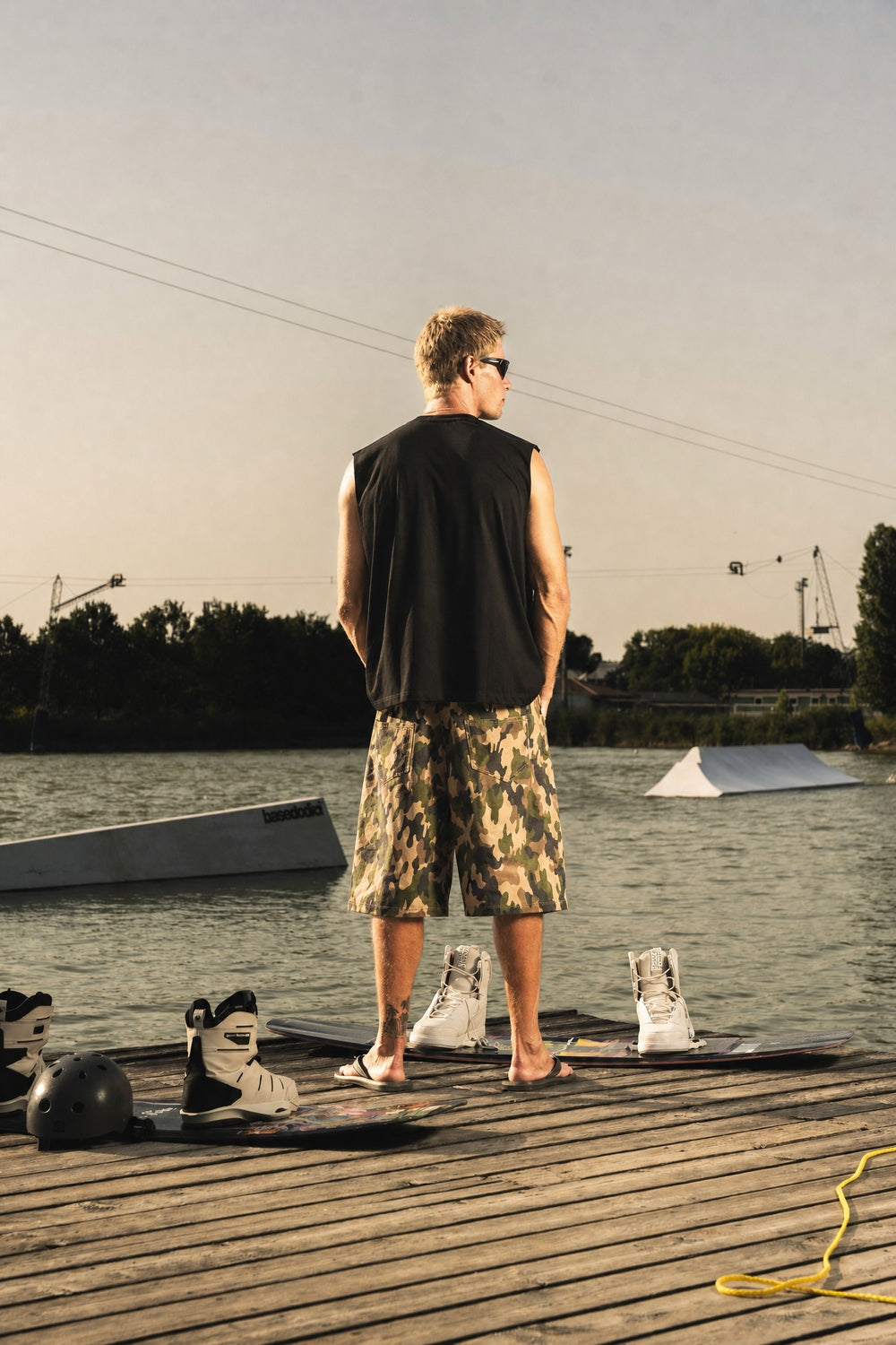 Jorts "RIVIERA" Camo