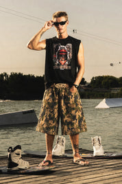 Jorts "RIVIERA" Camo