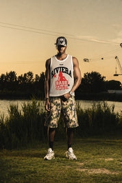 Tank Mesh "RIVIERA" Base White