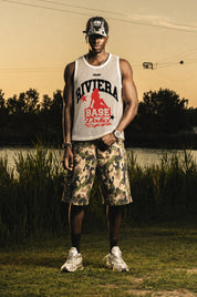 Tank Mesh "RIVIERA" Base White