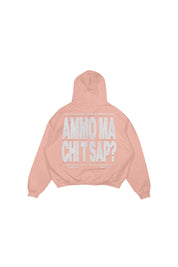 Hoodie "AMMO" CHI'T'SAP Glitter Pink