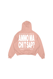 Hoodie "AMMO" CHI'T'SAP Pink