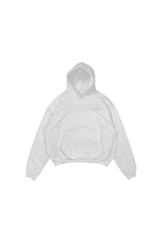 PREORDER - Hoodie “AMMO” CHI'T'SAP Glitter White/Bubble Pink