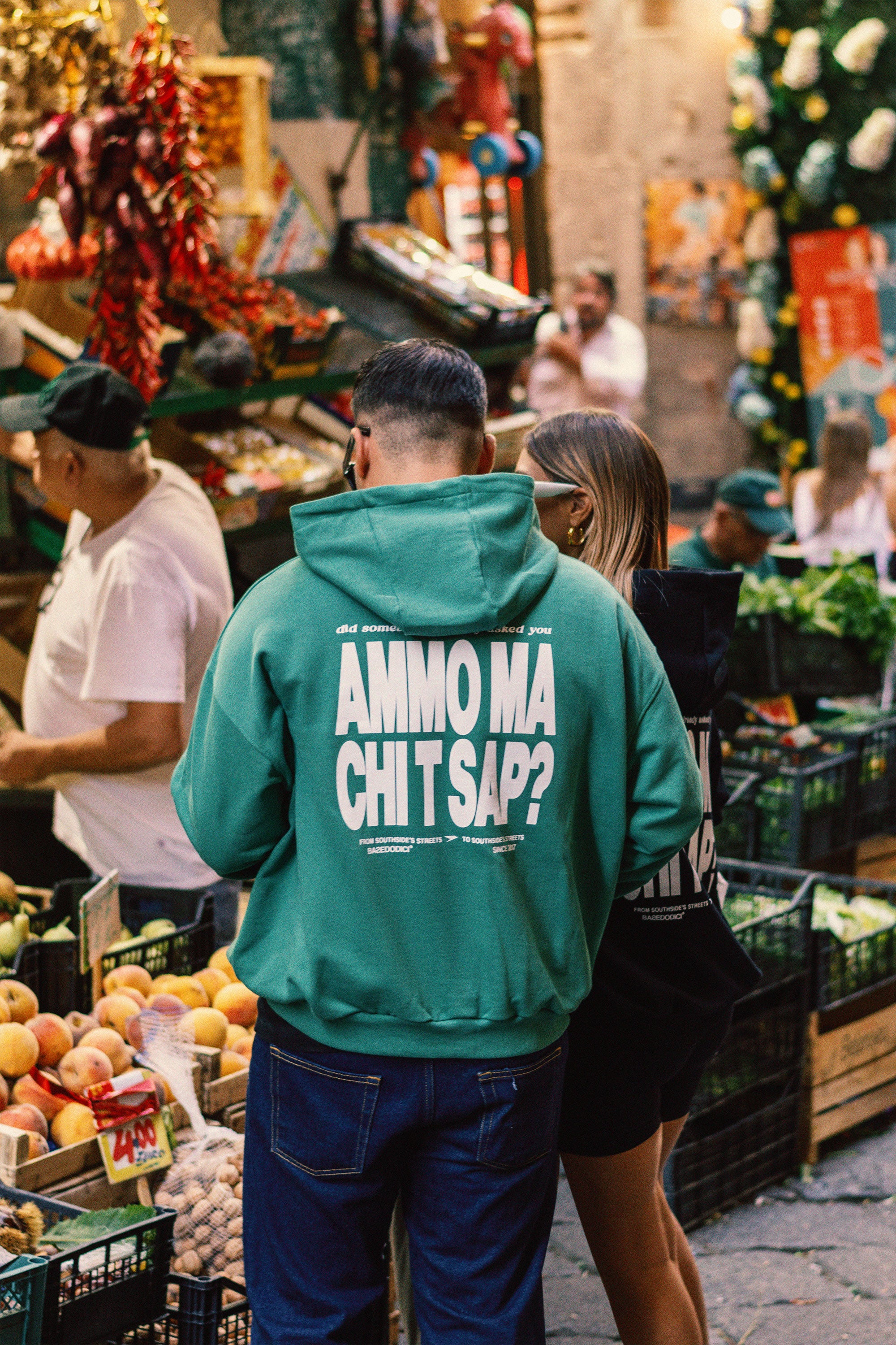 Hoodie "AMMO" CHI'T'SAP Green