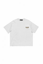 "AMMO" CHI'T'SAP White/Animalier Yellow T-Shirt