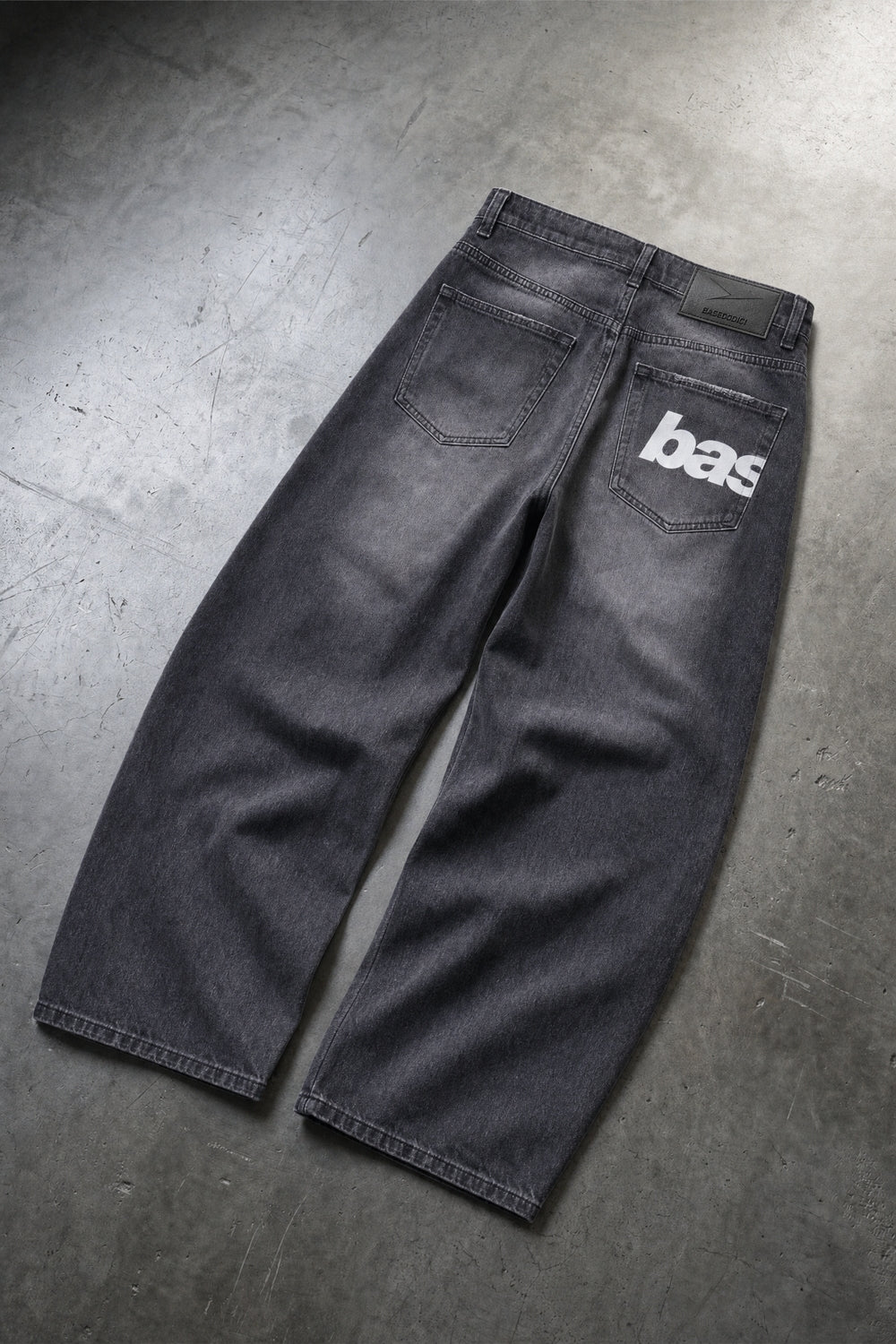 Bigall Denim "RUDEBOY LDN" Dark Grey