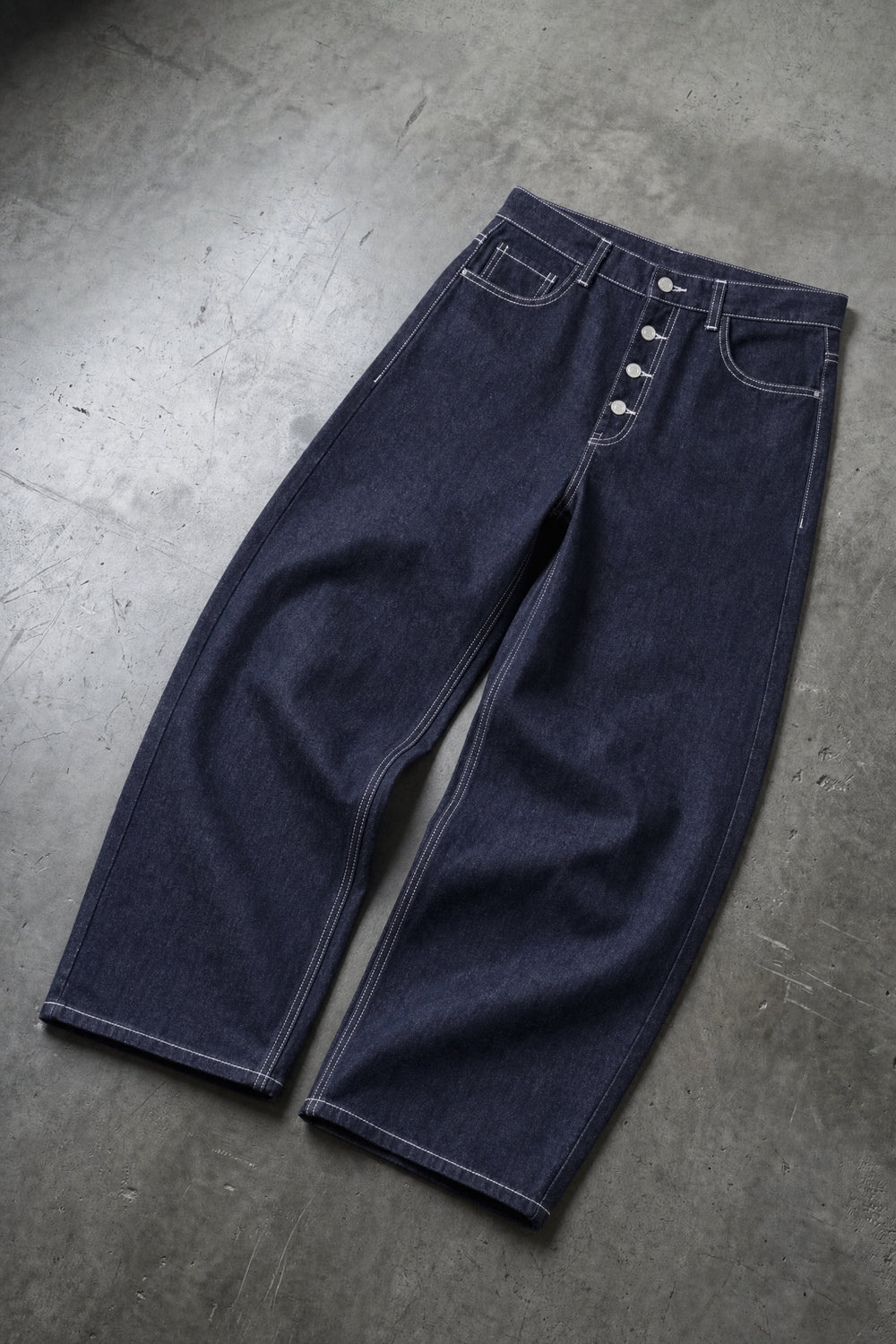 Bigall Denim "RUDEBOY LDN" Blue Raw