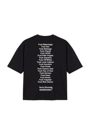 “THEICON” FCK Black T-Shirt