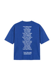 “THEICON” FCK Blue T-Shirt