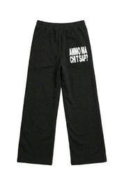 Fleece Pants "AMMO" CHI'T'SAP Black/ScriptWhite