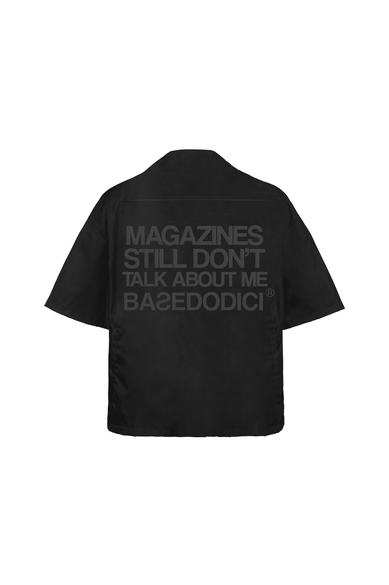 “FORSUMMER” Magazine Black Shirt
