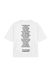 T-Shirt “COMFY” FCK White