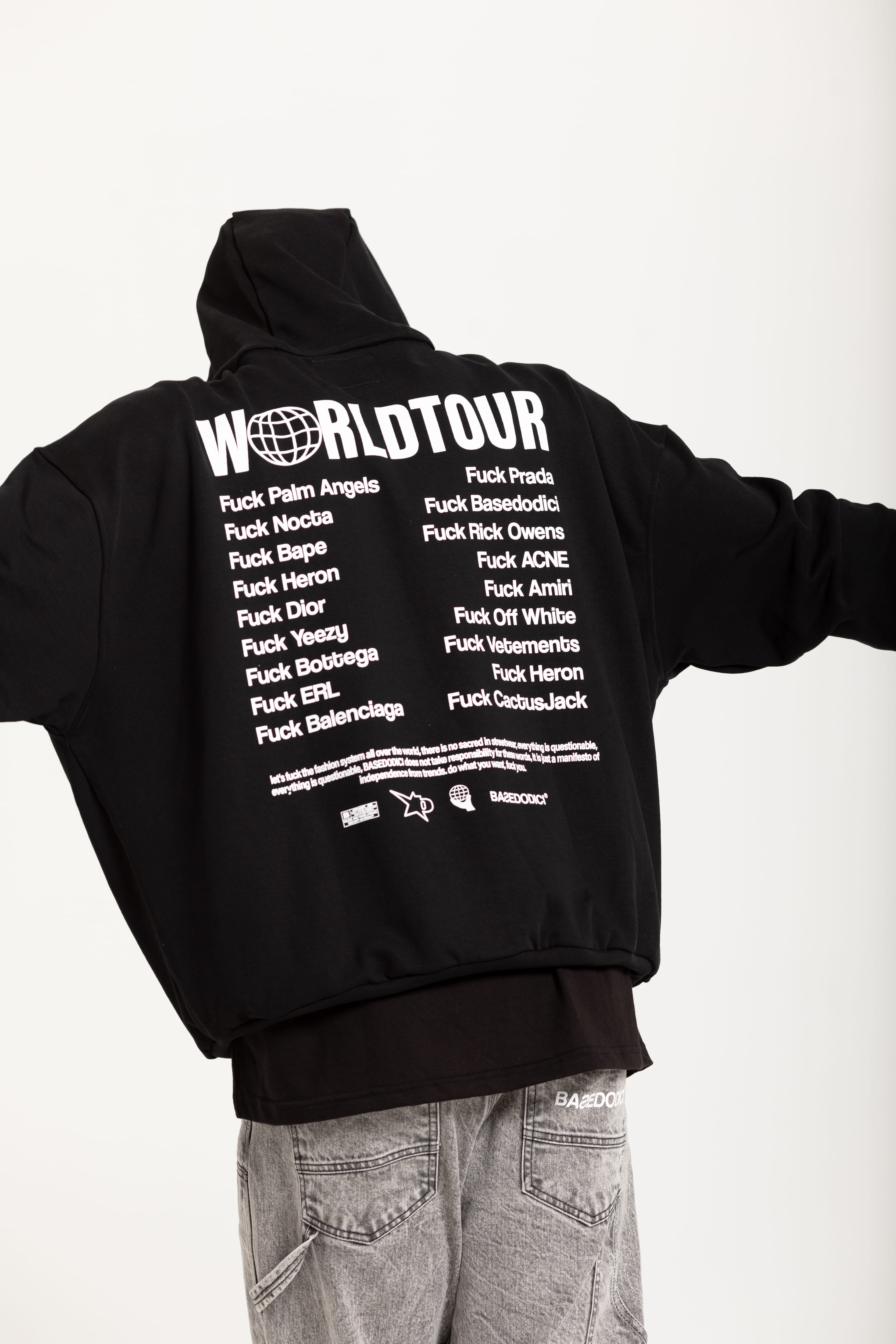 Hoodie "FCK 2.0" WorldTour Black