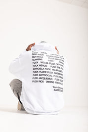 Hoodie "FCK 2.0" Original White