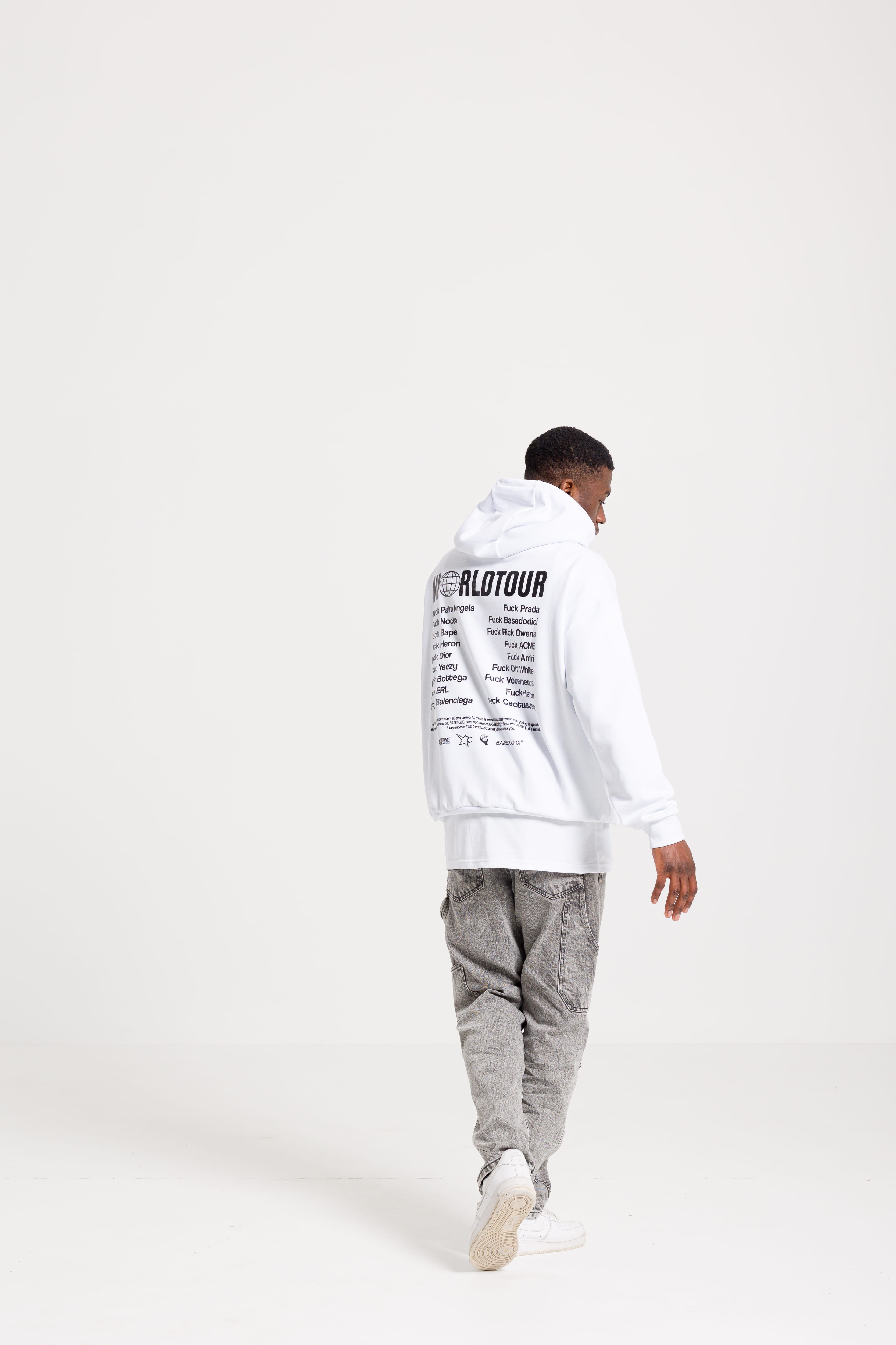 Hoodie "FCK 2.0" WorldTour White