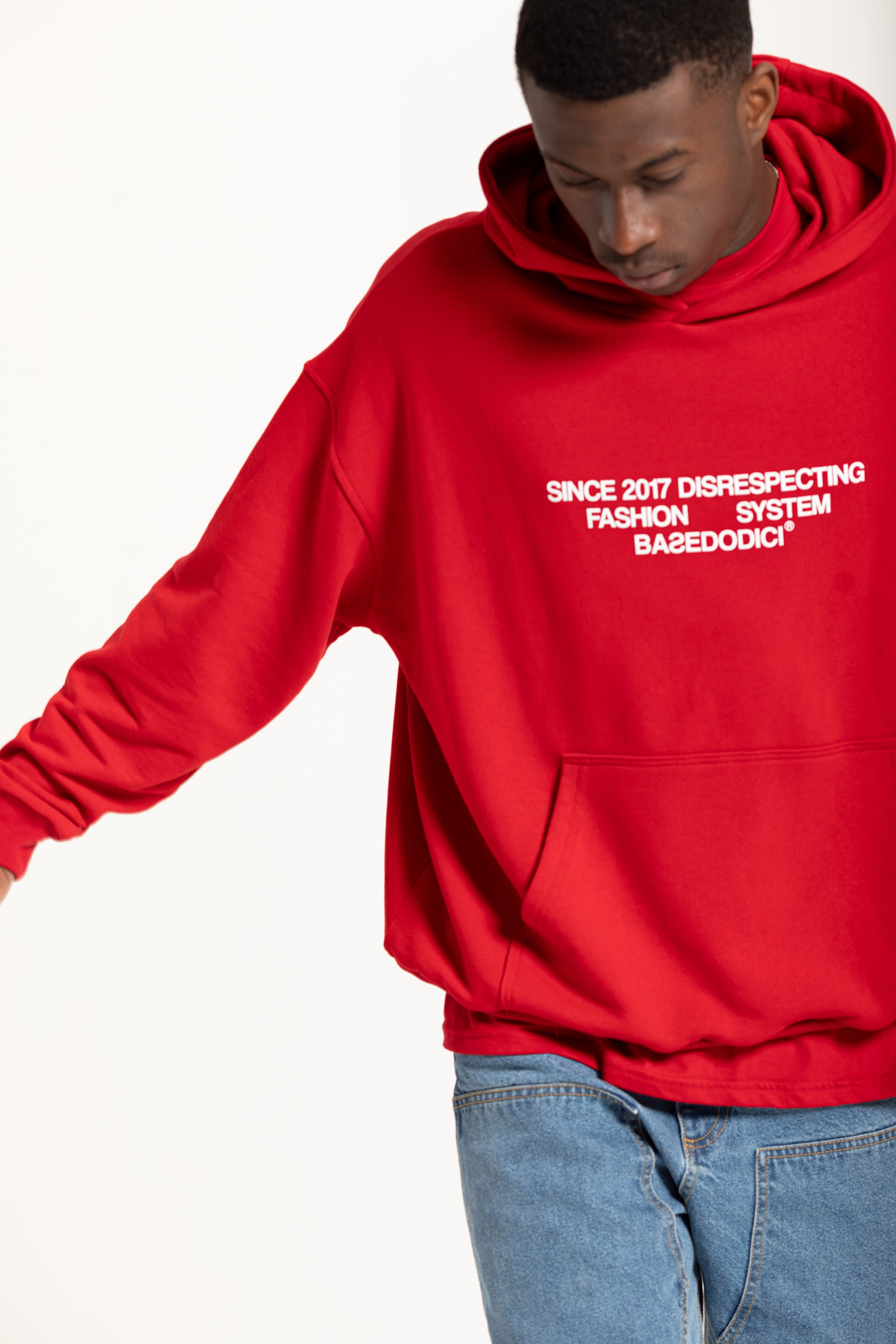 Hoodie "FCK 2.0" PrettyGirls Red