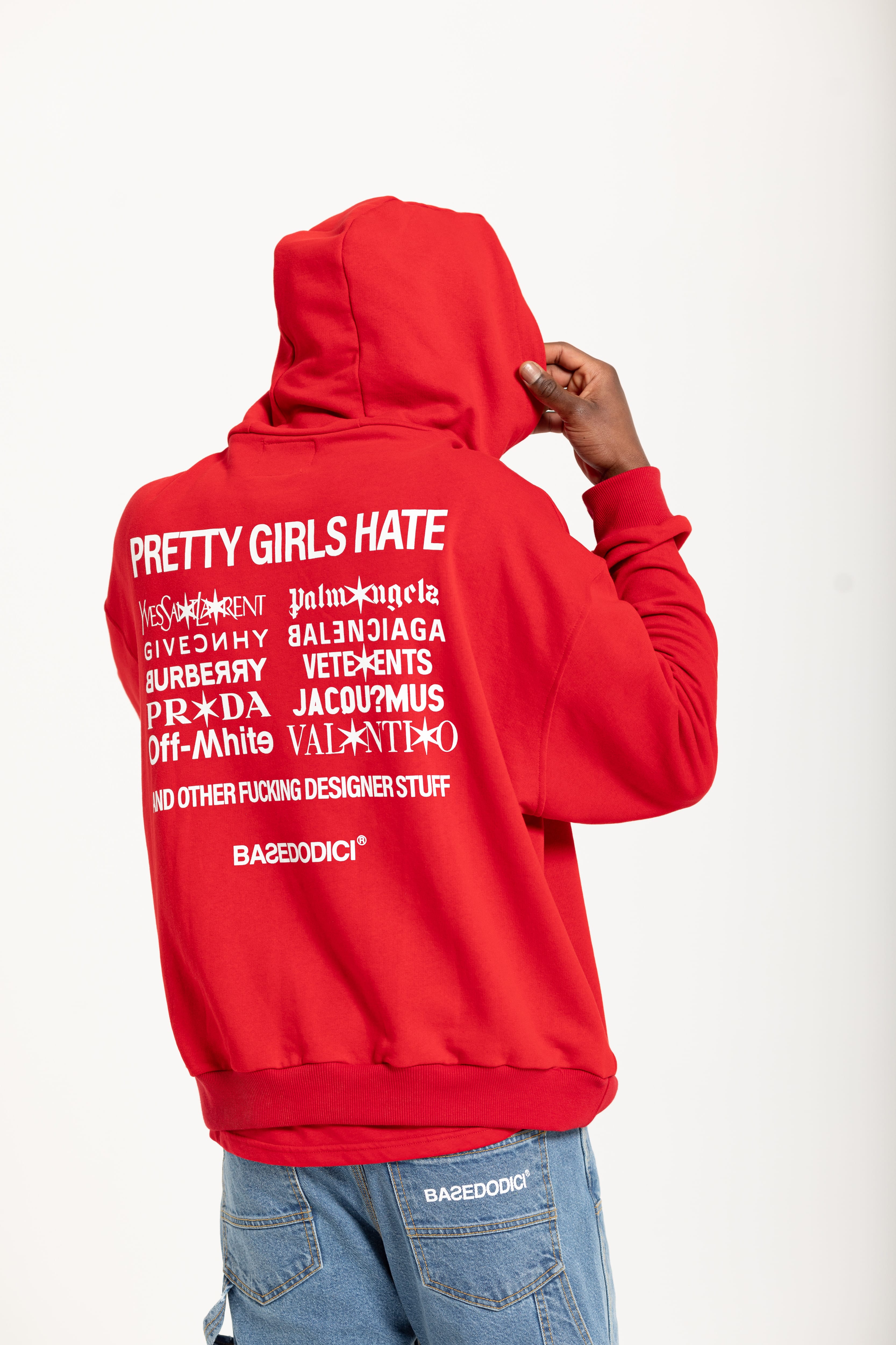 Hoodie "FCK 2.0" PrettyGirls Red