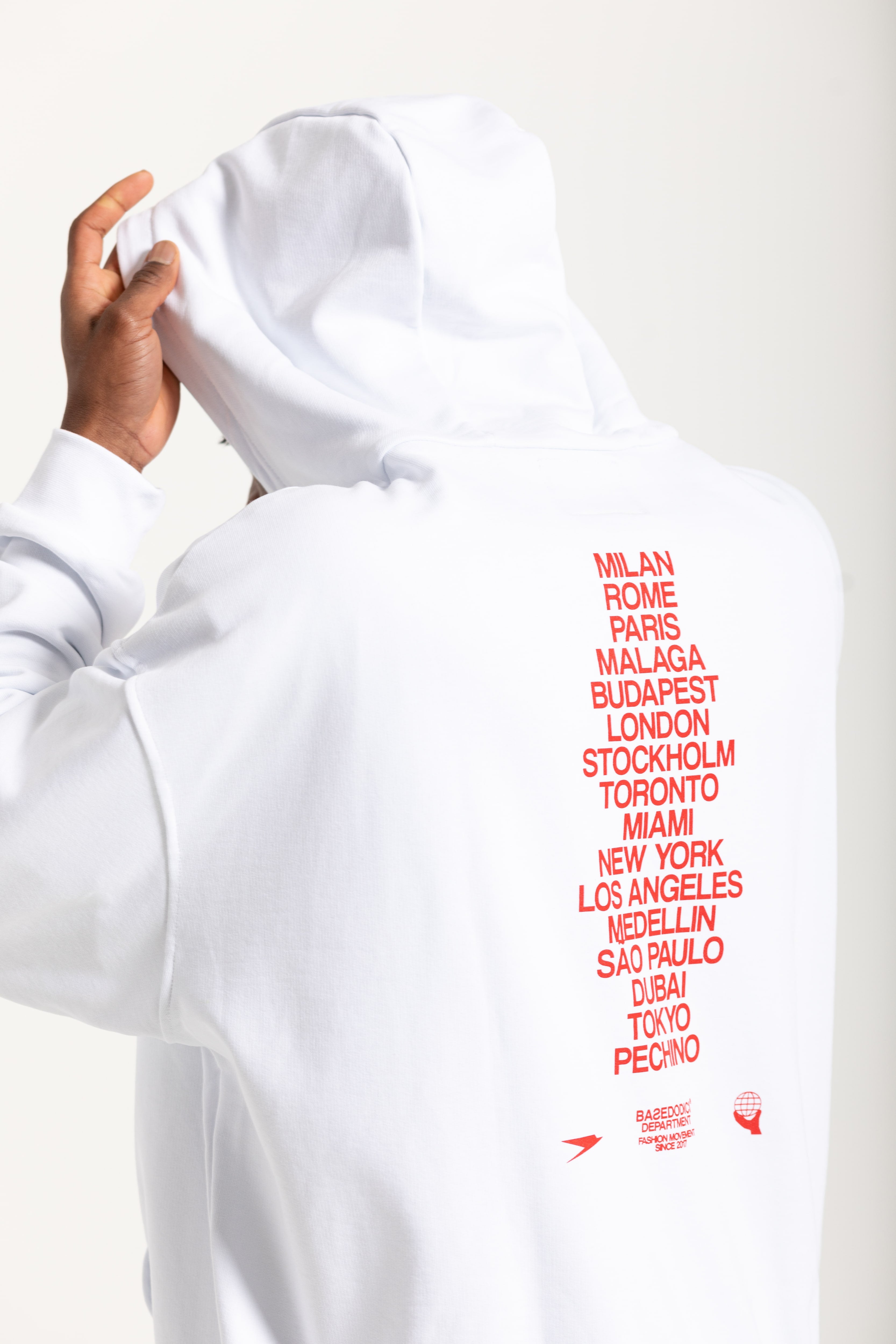 Hoodie DLT Di0r White