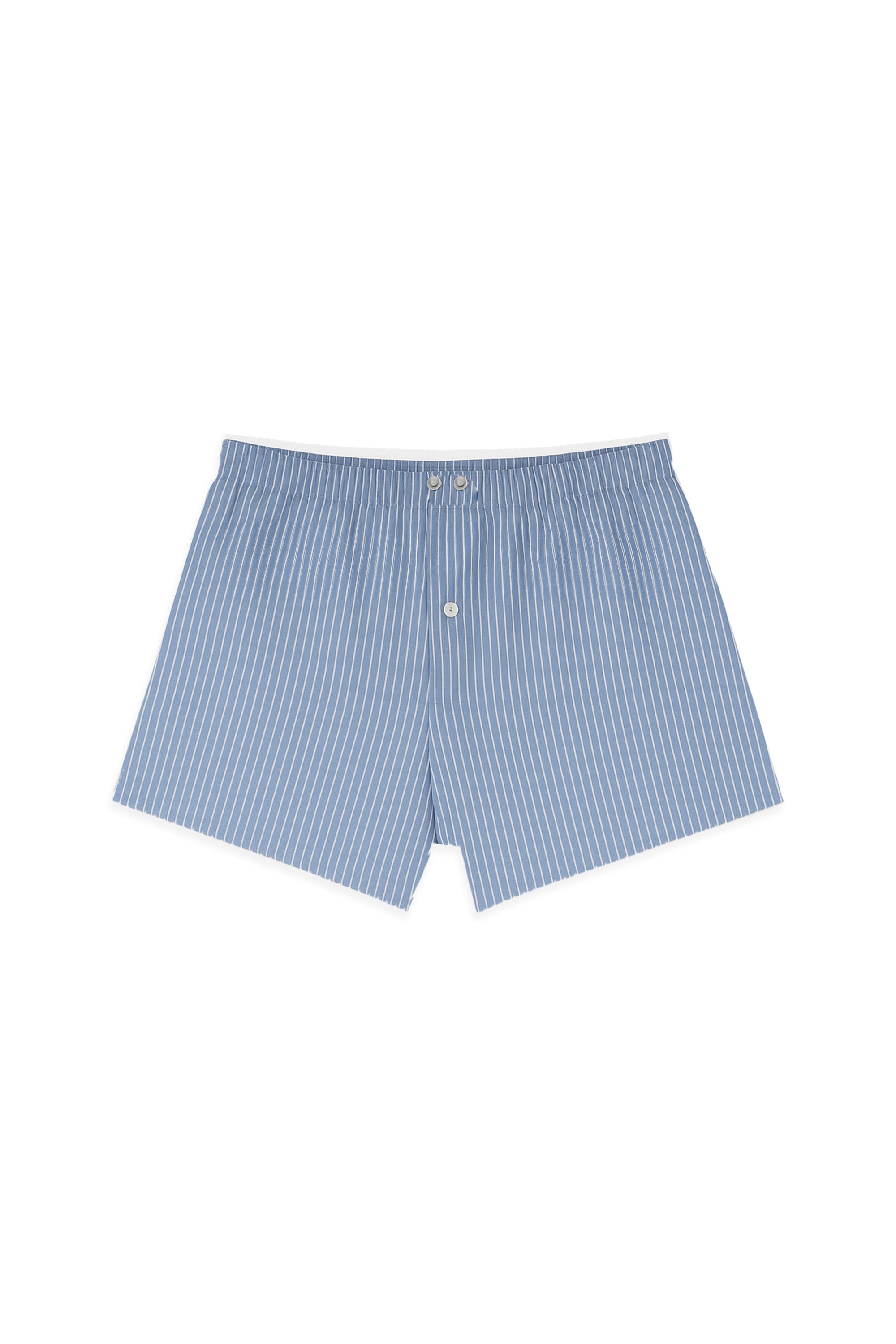 “LIVE FAST” Italian Striped Blue Boxer